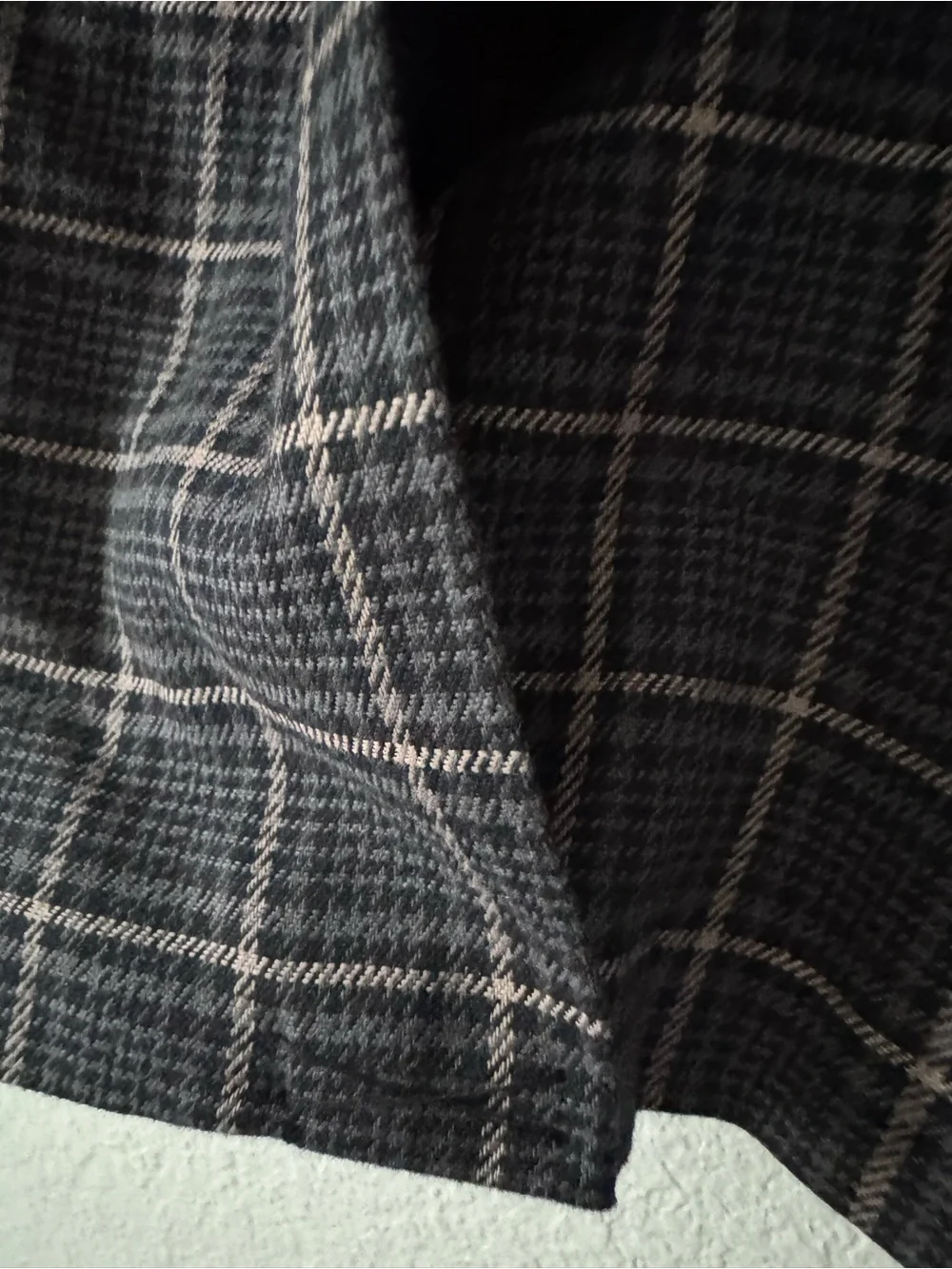 Cat & Jack Charcoal Plaid Kids Blazer